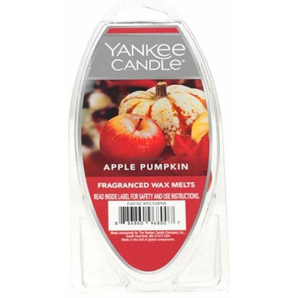 NEW Yankee Candle Apple Pumpkin Fragranced wax melts 2.6 oz cubes‎ Fall Scent!